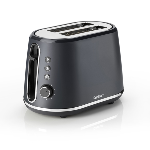 Paine de paine cu 2 felii Cuisinart, 900 W, 7 nivele de rumenire, gri inchis