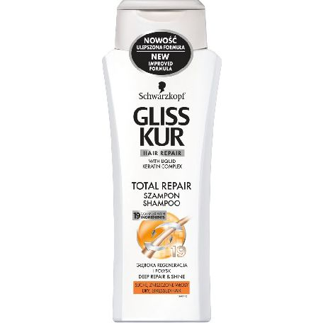 Schwarzkopf GLISS KUR TOTAL REPAIR szampon 400 ml