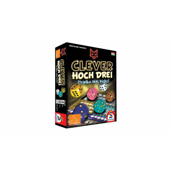 Schmidt Spiele Clever hoch Drei társasjáték - Triplán okos húzás