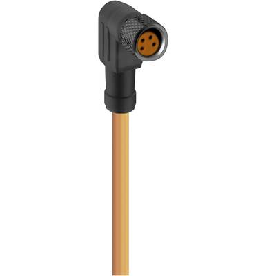 Lumberg Automation 11330-1 Érzékelő-/működtető összekötő, konfekcionált M8 Alj, hajlított 2.00 m Pólusszám: 4 1 db (11330-1)