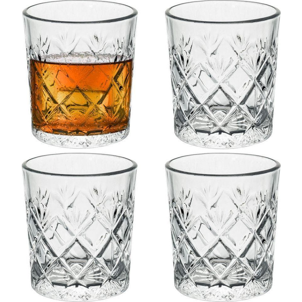 4 db-os Whiskys pohár szett (230 ml-es)