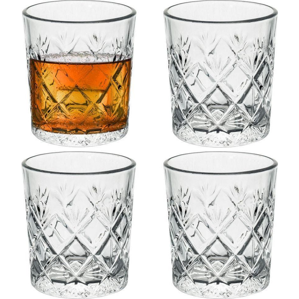 4 db-os Whiskys pohár szett (230 ml-es) (KO103735/ALL)