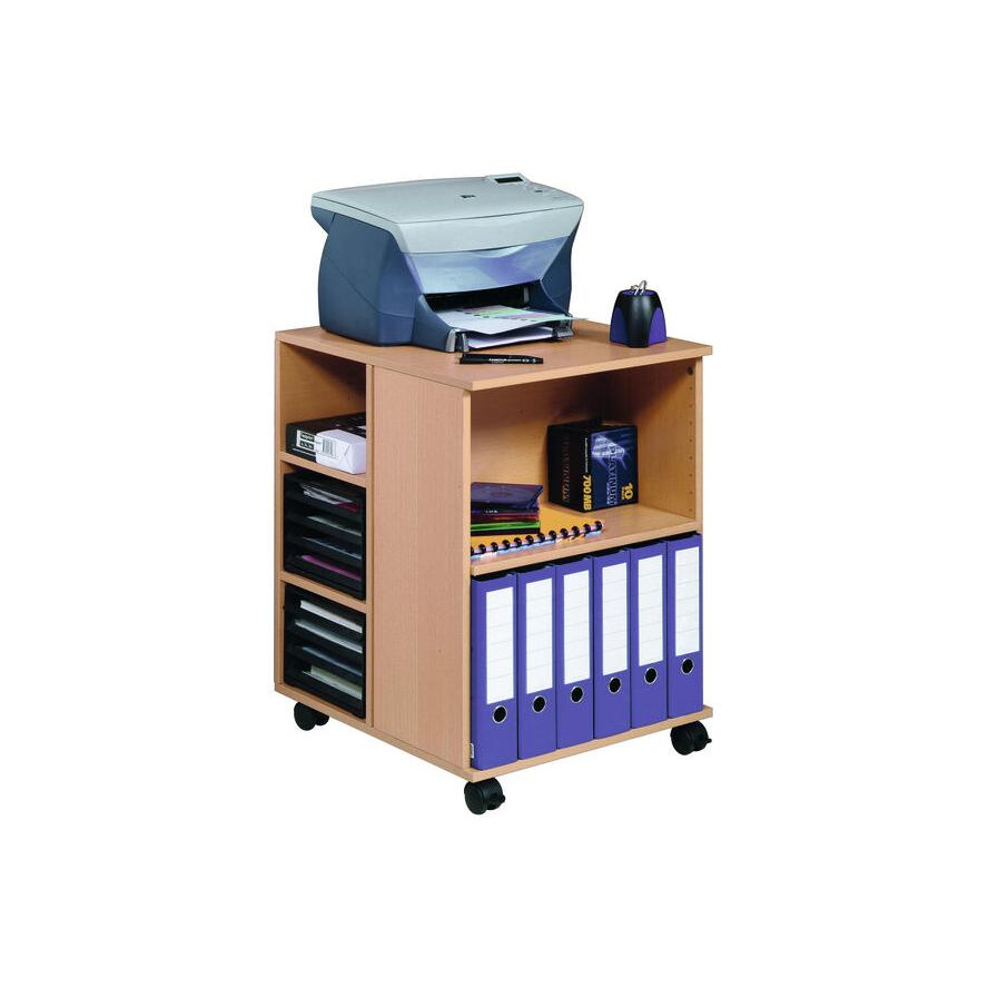 DURABLE Multifunktions-Wagen 74/59 offen 528x748x592mm Buche (311347) (311347)