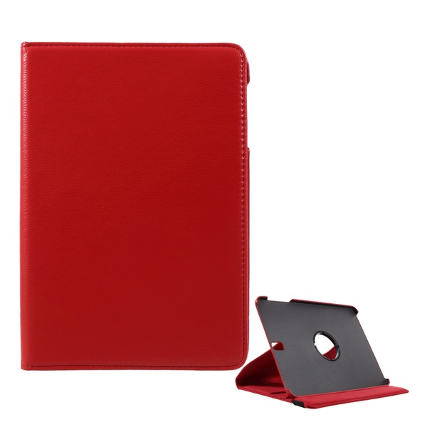 Tok álló, bőr hatású (FLIP, asztali tartó, 360°) PIROS Samsung Galaxy Tab S3 9.7 LTE (SM-T825) / Galaxy Tab S3 9.7 WIFI (SM-T820) "Gigapack csomagolás" (GP-83459)