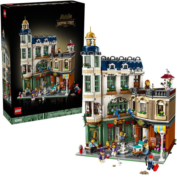 LEGO Icons Vásárlóutca készlet 11371