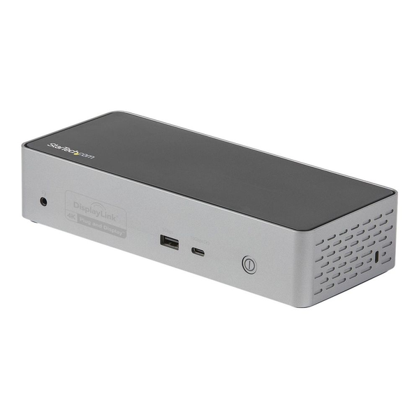 StarTech.com DK31C4DPPDUE dockingstation Ledningsført USB 3.2 Gen 2 (3.1 Gen 2) Type-C Sort, Grå