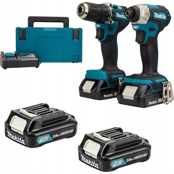 Zestaw narzędzi Makita ZESTAW COMBO LI-LON 18V LXT DDF487+DTD157 2*2.0AH