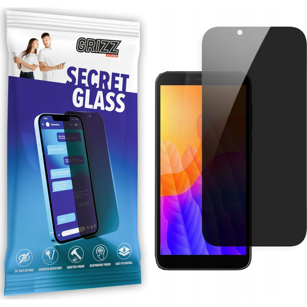  GrizzGlass Szkło prywatyzujące GrizzGlass SecretGlass do Huawei Y5p