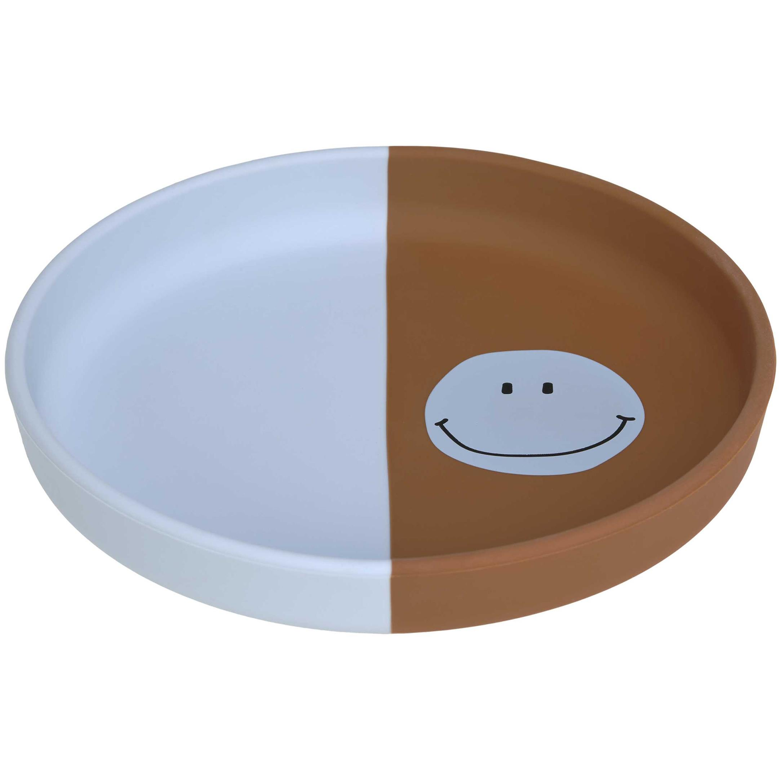 Lässig Plate Happy Rascals Smile sky blue (4066239131881)