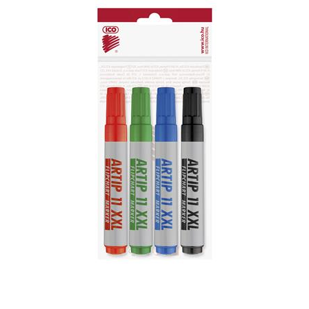 ICO Artip 11 XXL 1-3mm Alkoholmentes marker készlet 4 szín (9580069004)
