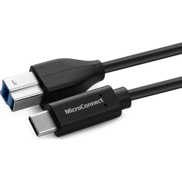 Microconnect USB3.1CB3 cavo USB USB 3.2 Gen 1 (3.1 Gen 1) 3 m USB C USB B Nero