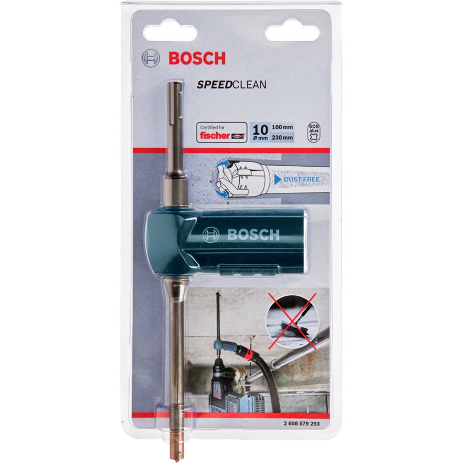 Bosch 2608579293 SDS Plus-9 Speed Clean Elszívófúró - 10mm (2608579293)