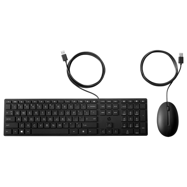 HP 320MK Kabelgebunden USB-A Copilot Taste Schwarz