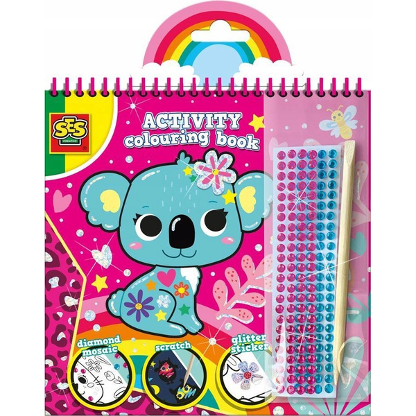 SES Creative 00113 cărți și pagini de colorat Carte/album de colorat