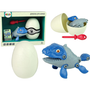 Dinoszaurusz Moszaszaurusz Készlet - Tojással, DIY Csavarhúzóval, Kék
