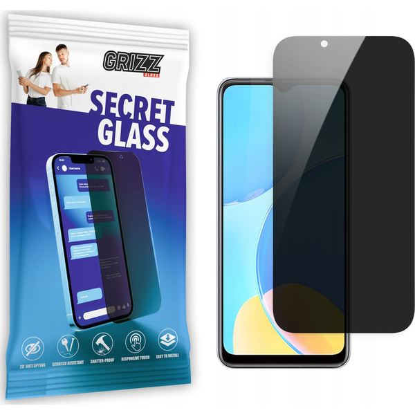  GrizzGlass Szkło prywatyzujące GrizzGlass SecretGlass Oppo A15s