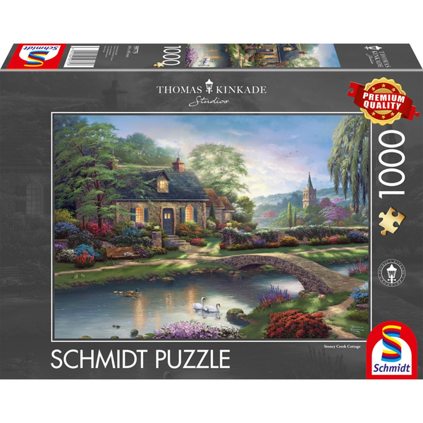 Schmidt Spiele Stoney Creek Cottage 1000 darabos puzzle