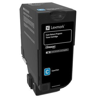 Тонер касета Lexmark 84C2HC0, циан