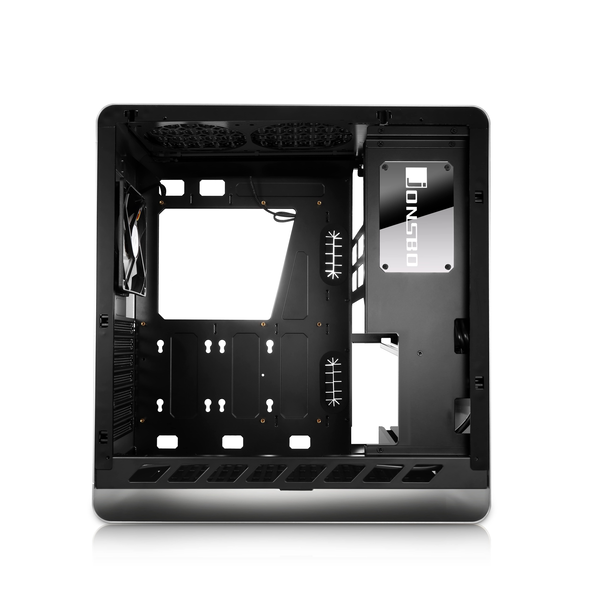 Carcasa Jonsbo UMX4, TG, ATX, Argintiu