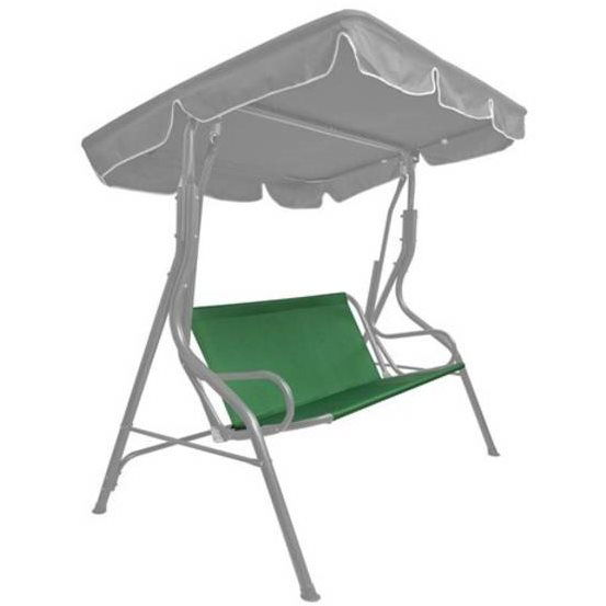 HAPPY GREEN Textil ülőpárna hintára, zöld (A09557)