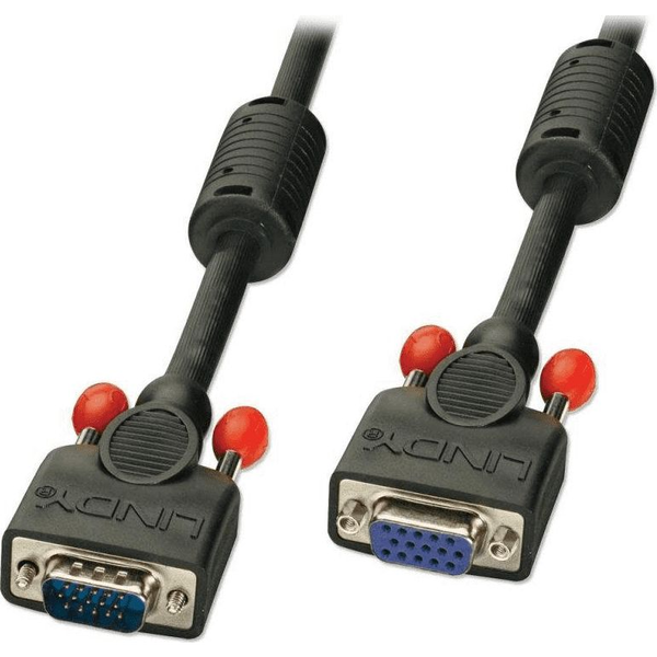 Lindy 36396 VGA kabel 7,5 m VGA (D-Sub) Sort