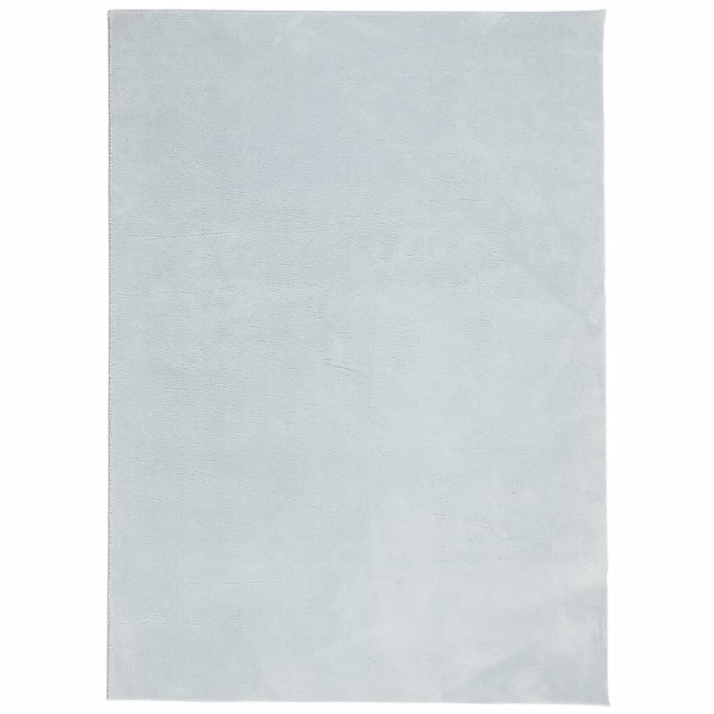 HUARTE kék rövid szálú puha és mosható szőnyeg 240 x 340 cm (375140)