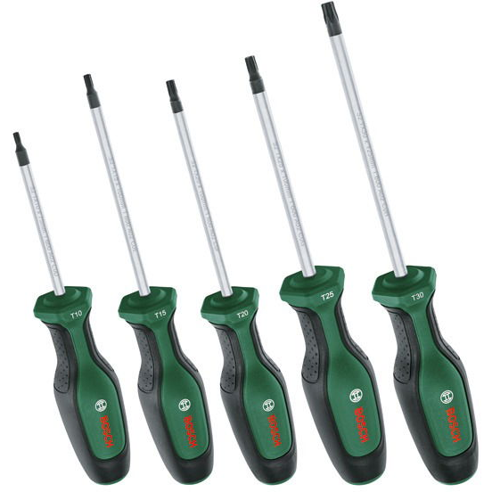 Bosch 1600A02BX6 Torx csavarhúzó készlet, 5 db