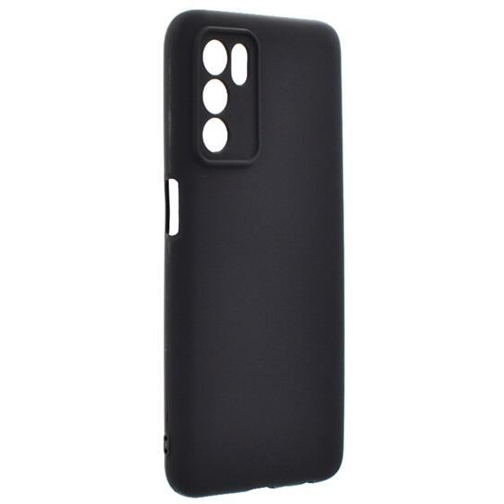 Gigapack Oppo A16s szilikon tok matt fekete (GP-113965) (GP-113965)