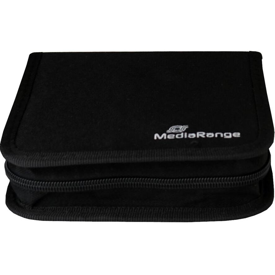 CD/DVD Etui - 24 MediaRange fekete (BOX50) (BOX50)