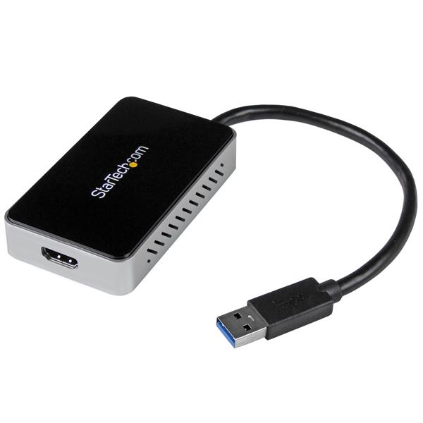 StarTech.com USB32HDEH USB графичен адаптер 1920 x 1200 пиксела Черен