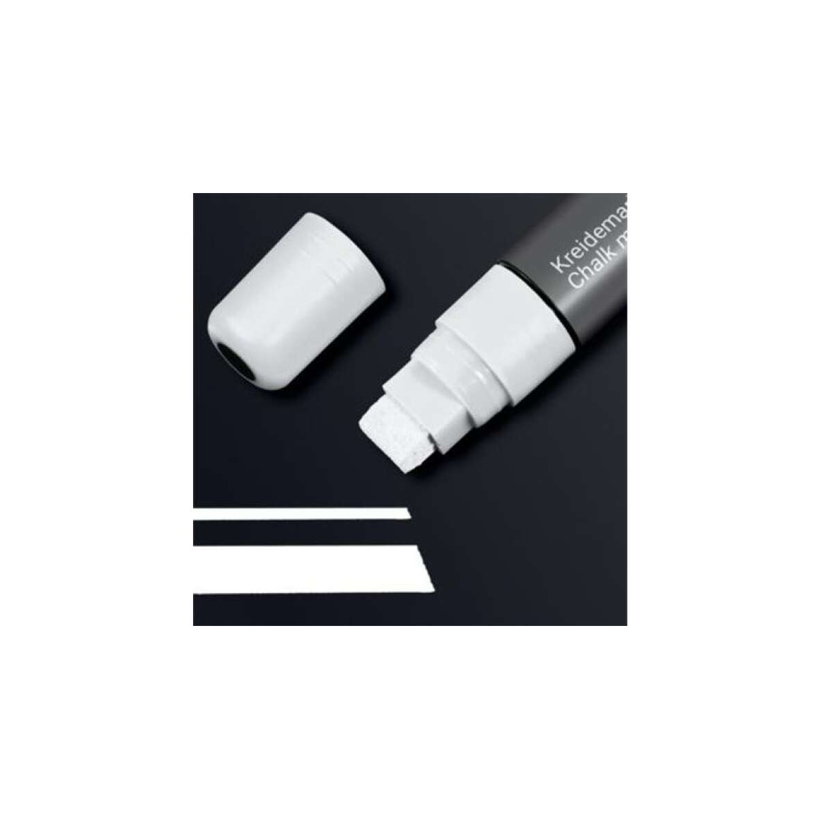 Sigel 5-15 mm Folyékony krétamarker - Fehér (BA171)