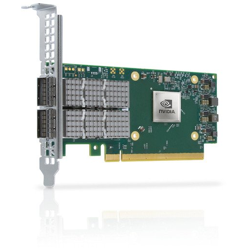 NVIDIA ConnectX-6 Dx EN - Crypto deaktiviert mit Secure Boot - Netzwerkadapter - PCIe 4.0 x16 - 100 Gigabit QSFP56 x 2
