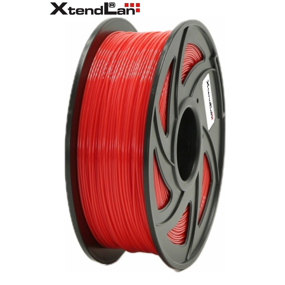 XtendLAN 3DF-PETG1.75-DRD Filament PET-G 1.75mm 1kg - Skarlátvörös (3DF-PETG1.75-DRD 1KG)