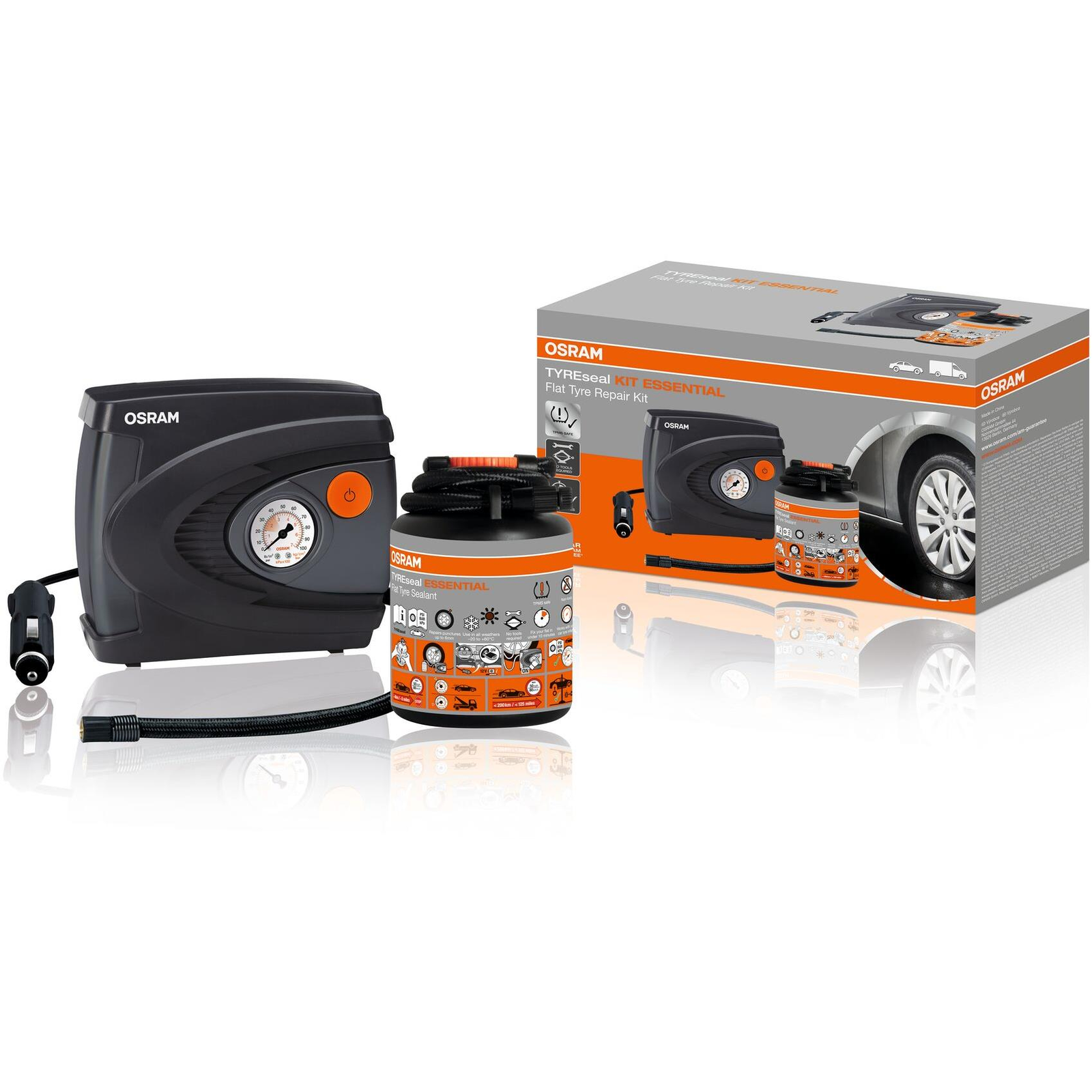 OSRAM TYREseal KIT ESSENTIAL gumiabroncs javító készlet (4052899632363)