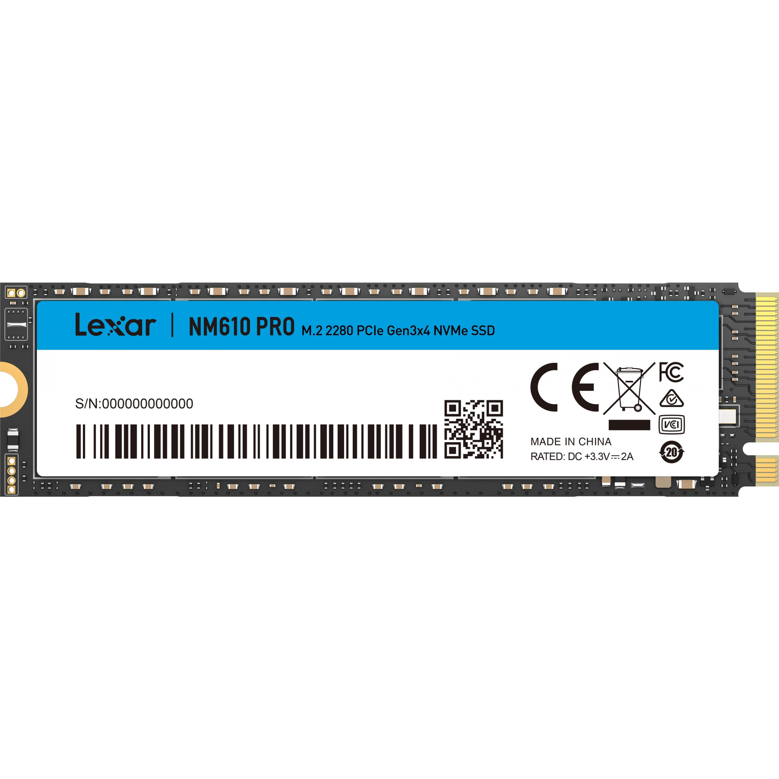 SSD диск Lexar LNM610P01T-RNNNG 1 TB