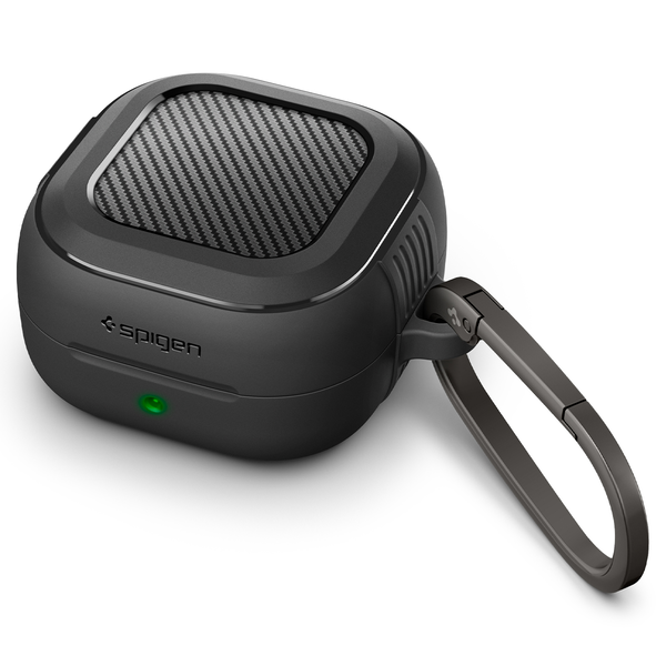 Spigen Rugged Armor, matte black - Samsung Galaxy Buds 4 Pro/4