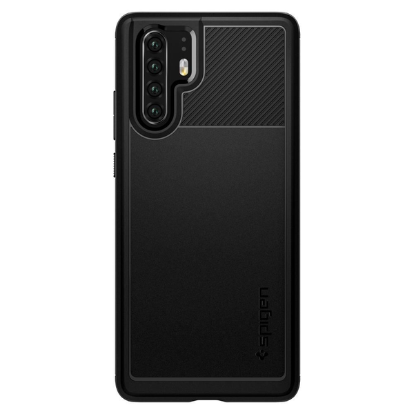 Панел за Huawei P30 Pro, Spigen, Rugged Armor, черен L37CS25725