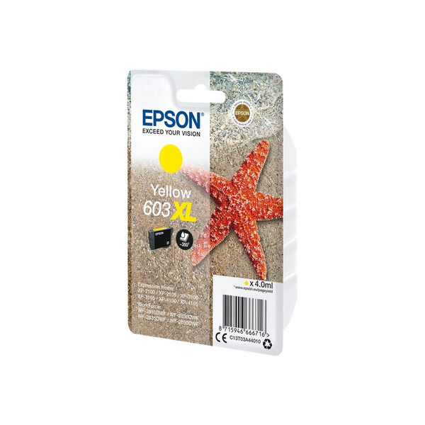 Epson C13T03A44010 blækpatron 1 stk Original Højt (XL) udbytte Gul