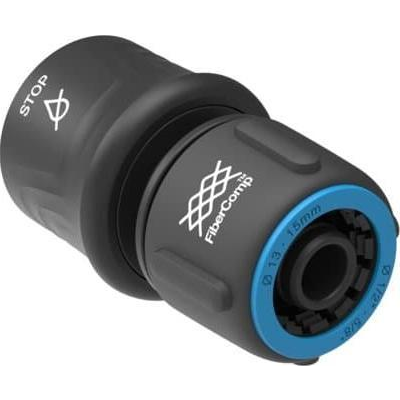 Fiskars 1054789 FiberComp 13-15 mm 1/2"-5/8" Stop tömlő-gyorscsatlakozó (1054789)