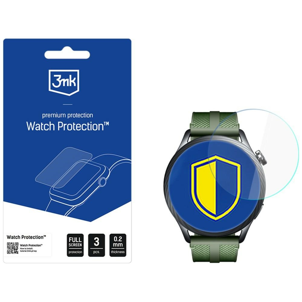 Hybridné sklo 3MK pre Xiaomi Watch S5 46 mm