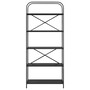 Könyvespolc Musta tammi 80 x 30 x 183 cm Faanyag