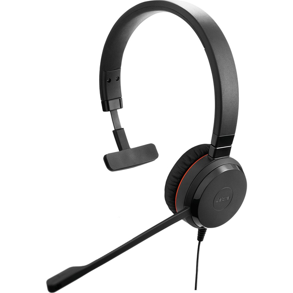 Jabra Evolve 20 SE Headset Ledningsført Kontor/Callcenter USB Type-C / USB Type-A Sort
