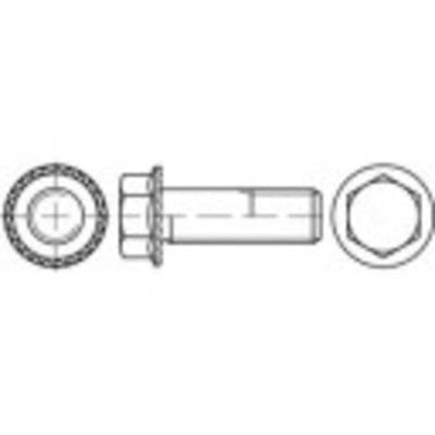 TOOLCRAFT 161392 Fogazott csavarok M10 16 mm Külső hatlap Acél 200 db (161392)