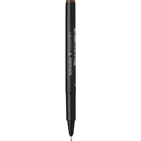 SCHNEIDER Tűfilc, 0,4 mm, SCHNEIDER "Topliner 967", barna (: SR196707)