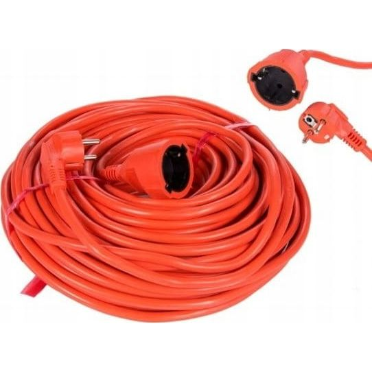 Vertex 220V Hosszabbító kábel 30m - Fekete/Narancssárga (PZO30M)