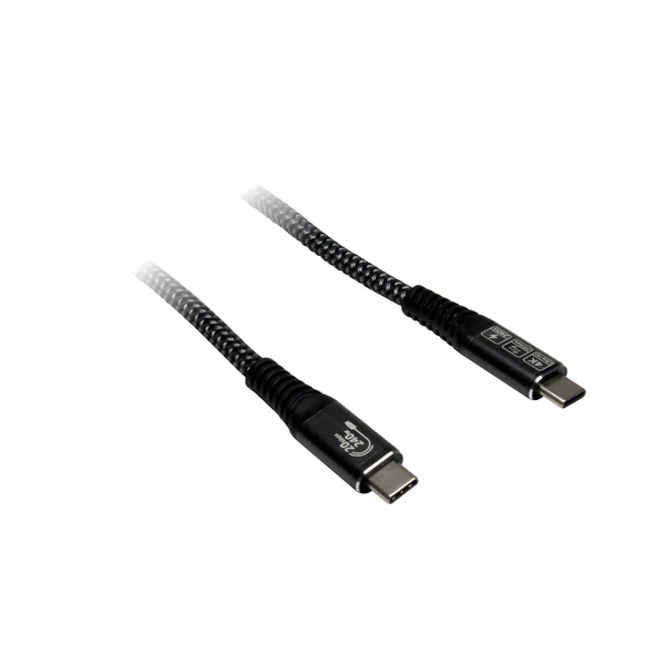 Inter-Tech Kabel AC USB-C 3.2 Gen 2x2, 240W - 1,5m