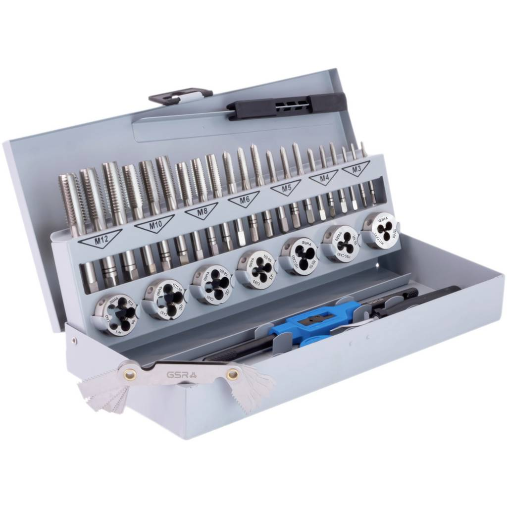 GSR Menetvágó készlet 32 részes HSS-G Metrikus M3 - M12 (00708070) (00708070)