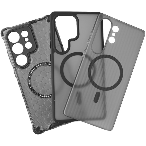 4smarts Qi2 Upgrade 3er Cover Set fr Samsung Galaxy S25 Ultra