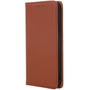 Apple iPhone 14 Plus, husa cu deschidere laterala, husa din piele naturala, suport, Smart Pro, maro (125516)