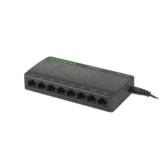 Lanberg DSP1-0108 8 portos Switch (DSP1-0108)
